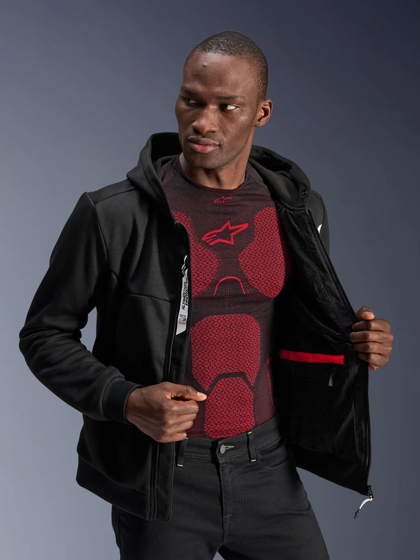 FELPA CON PROTEZIONI ALPINESTARS CHROME V2 SPORT