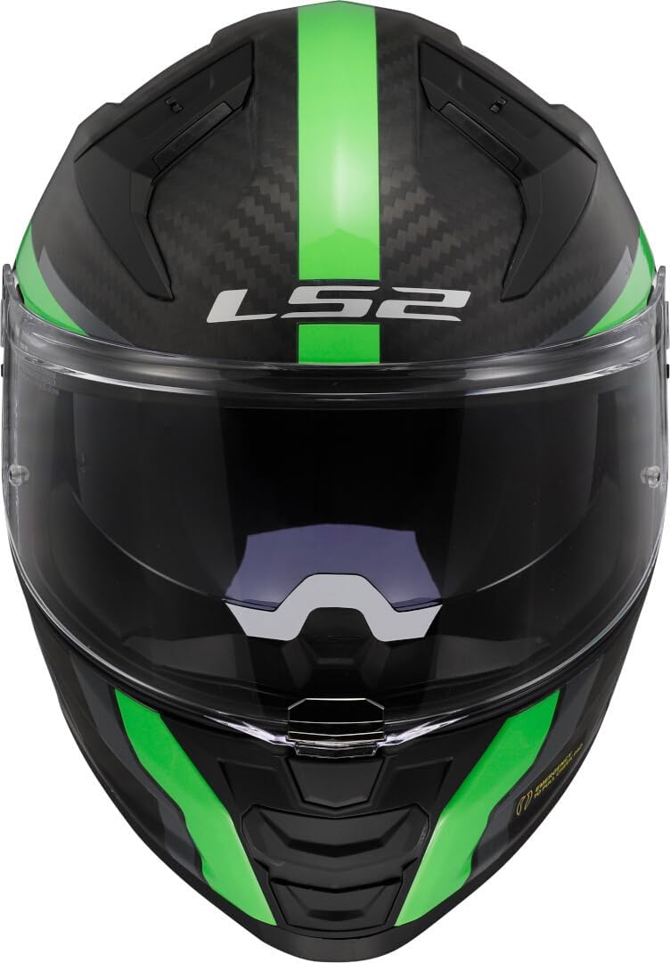 CASCO INTEGRALE LS2 VECTOR II CARBON GRID