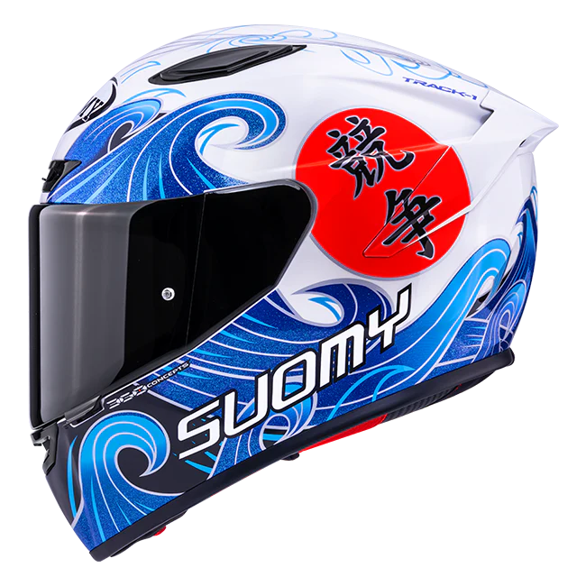 CASCO INTERGRALE SUOMY TRACK-1 WAVES