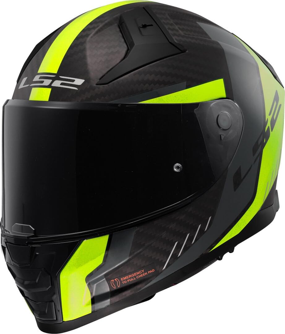CASCO INTEGRALE LS2 VECTOR II CARBON GRID
