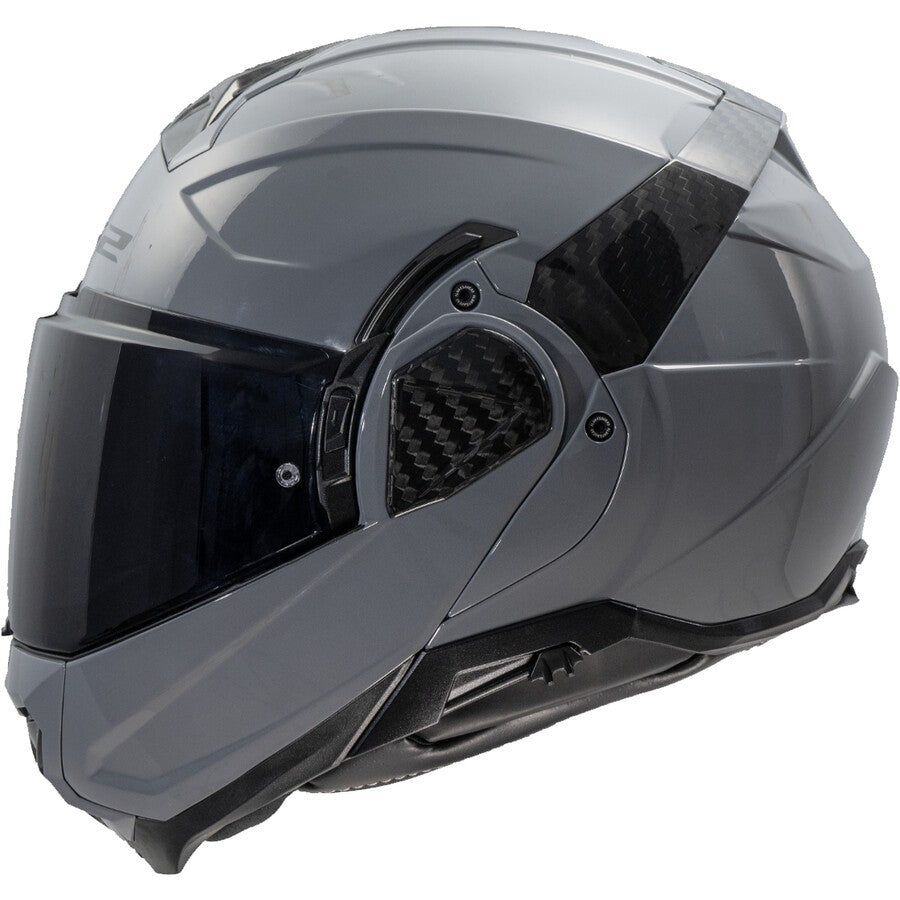 CASCO MODULARE LS2 ADVANT II SOLID - Grigio Nardo