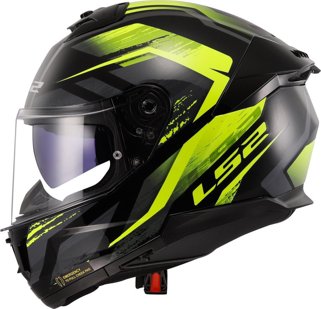 CASCO INTEGRALE LS2 STREAM II FURY