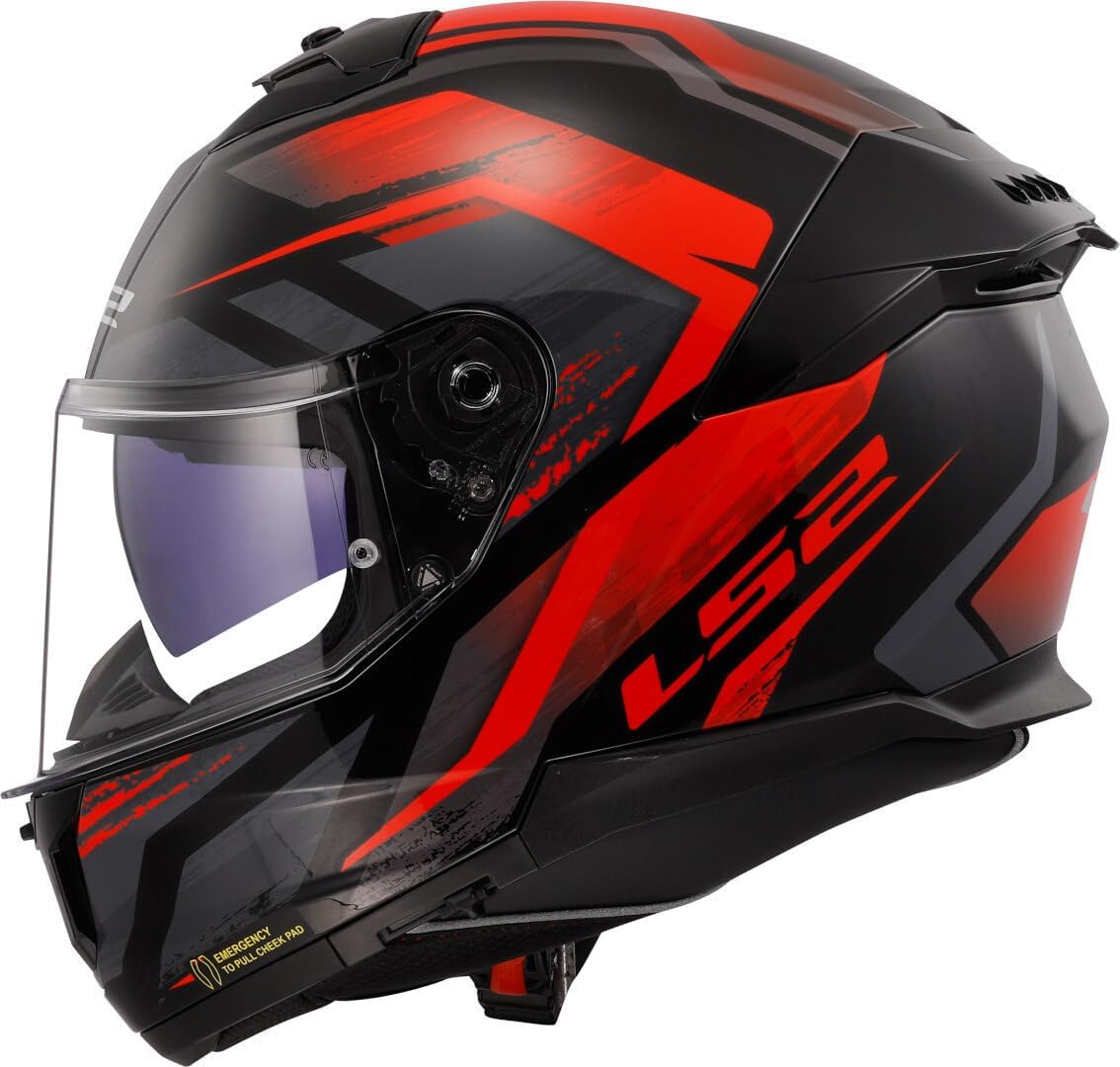 CASCO INTEGRALE LS2 STREAM II FURY
