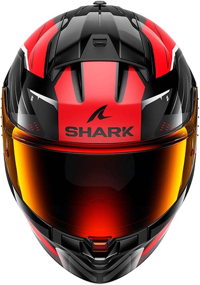Casco integrale Shark Ridill 2 Berserk Nero Rosso