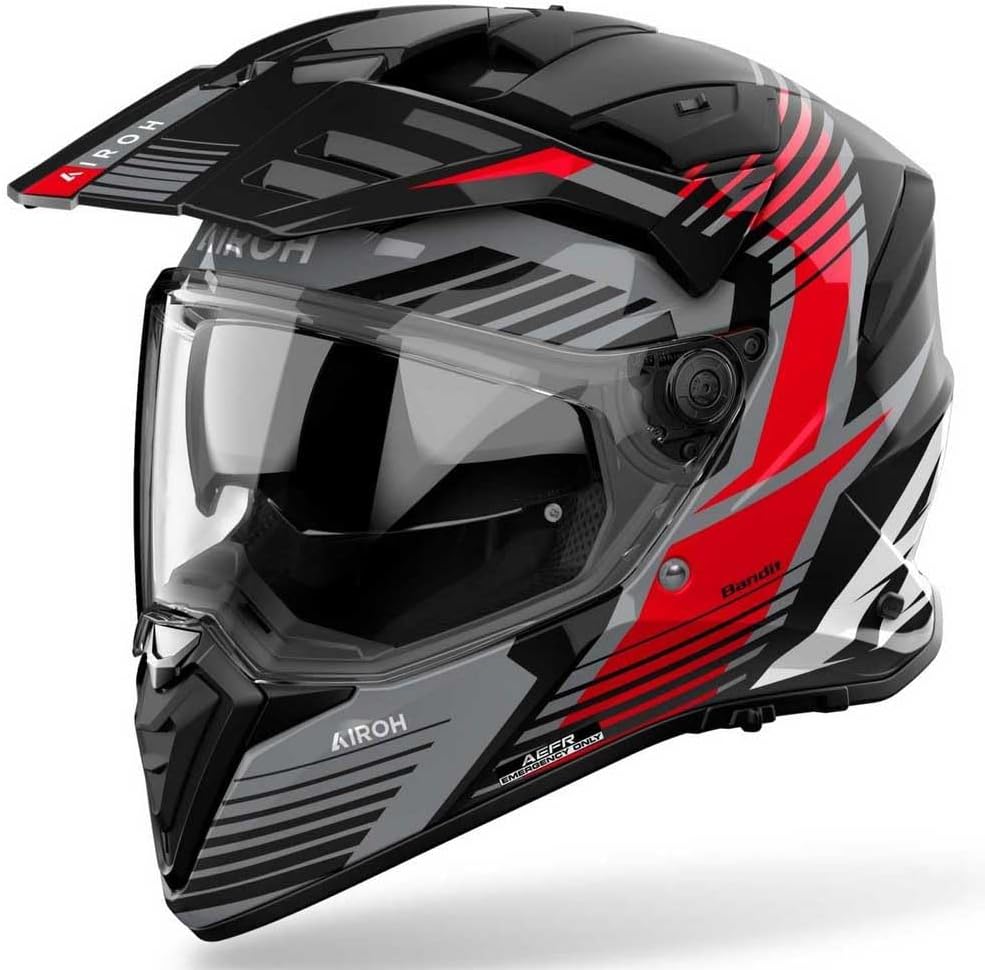 CASCO CROSS AIROH BANDIT SPICY