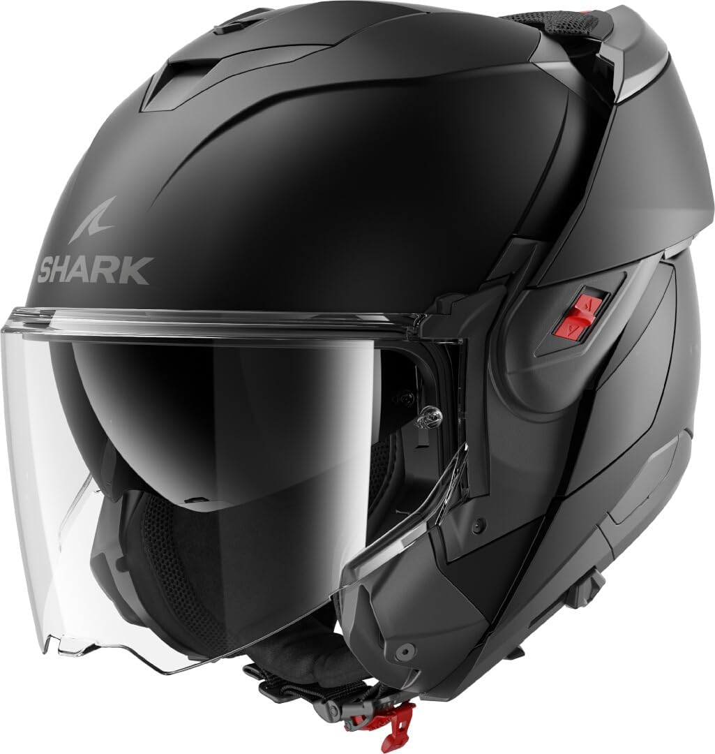 CASCO MODULARE FLIP-BACK SHARK OXO BLANK