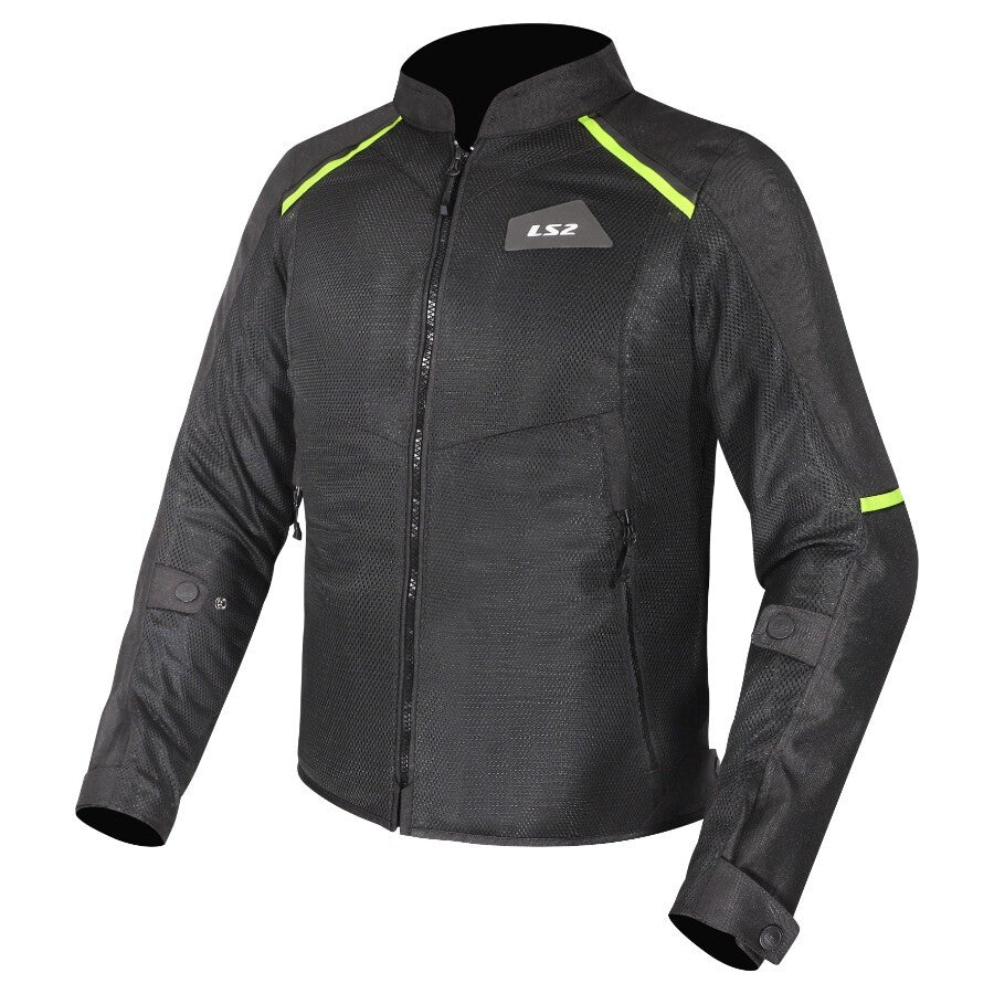 GIACCA ESTIVA LS2 BREEZE - Nero - Giallo