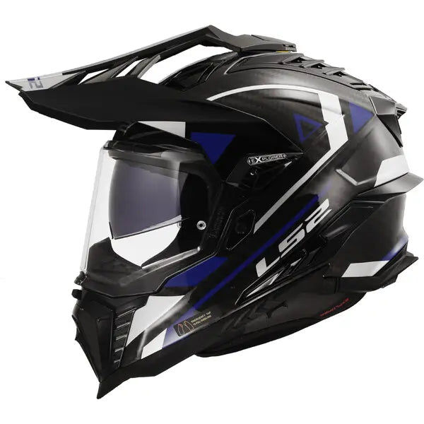 LS2 EXPLORER CARBON ADVENTURE ENDURO FULL-FACE HELMET