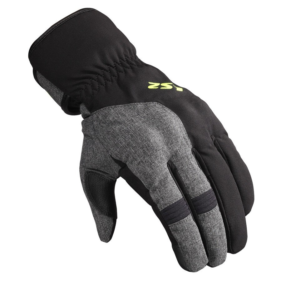 GUANTI INVERNALI LS2 URBS II - Nero - Grigio - Giallo