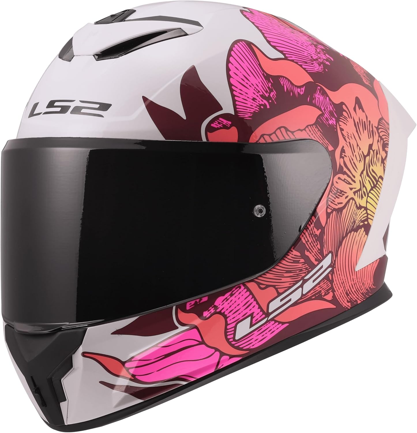 CASCO INTEGRALE LS2 RAPID III POPPIES