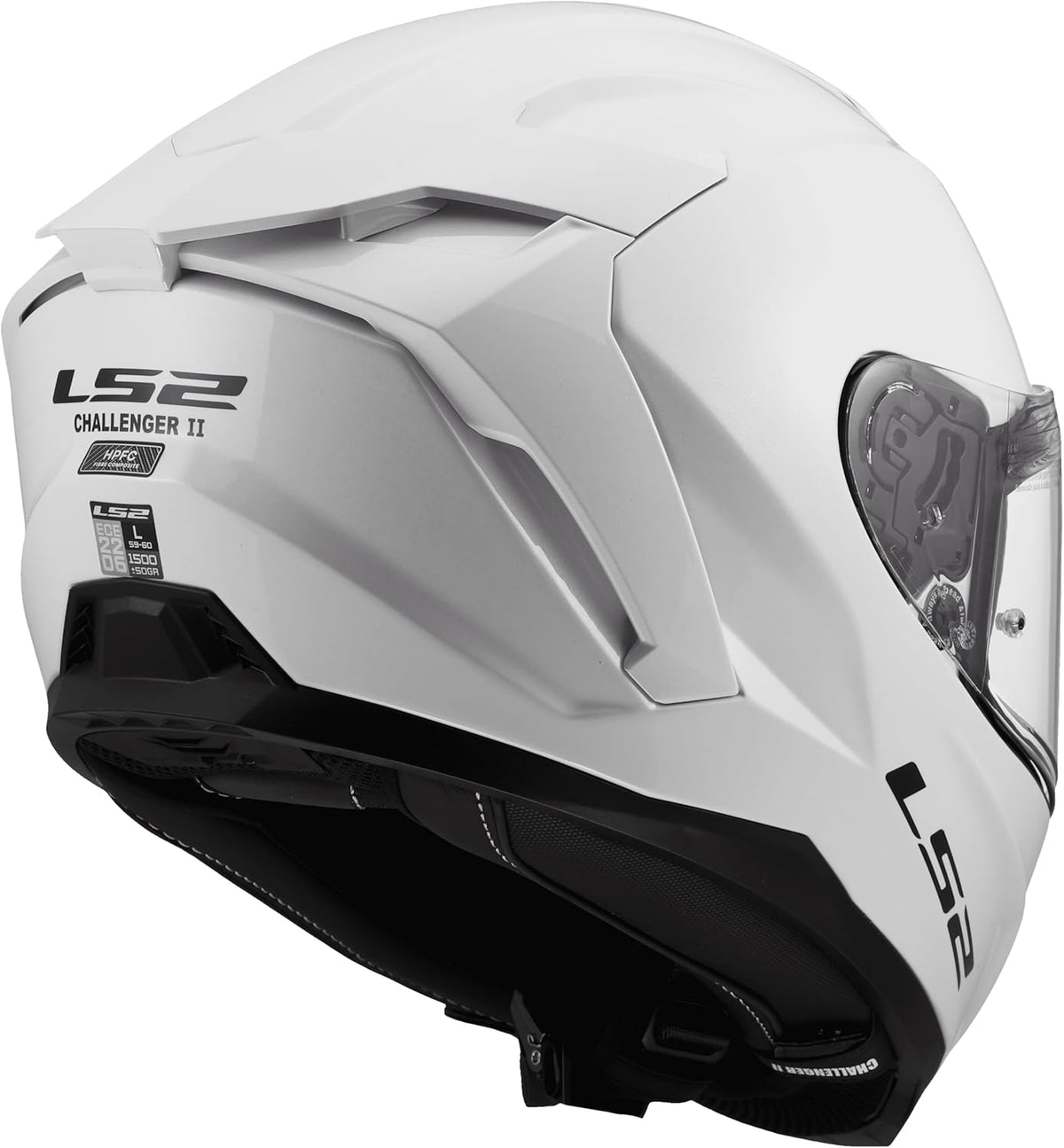 LS2 CHALLENGER II SOLID FULL-FACE HELMET