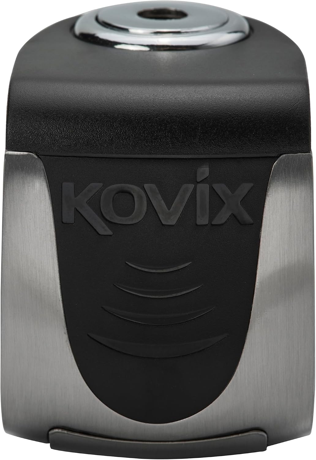 BLOCCADISCO ALLARMATO CON RICARICA USB KOVIX KS6-BM BRUSH METAL