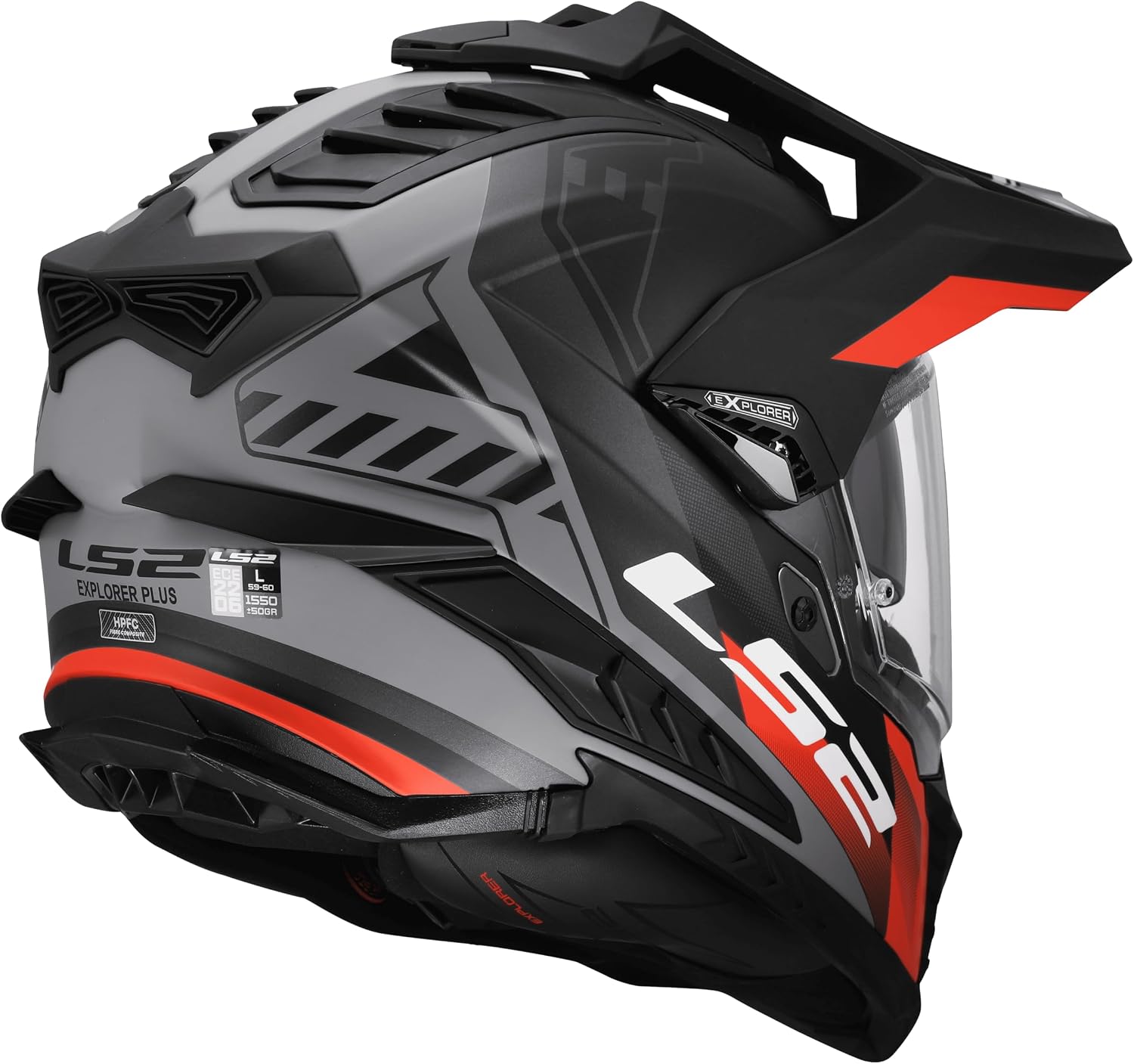 CASCO INTEGRALE ENDURO LS2 EXPLORER HEXA