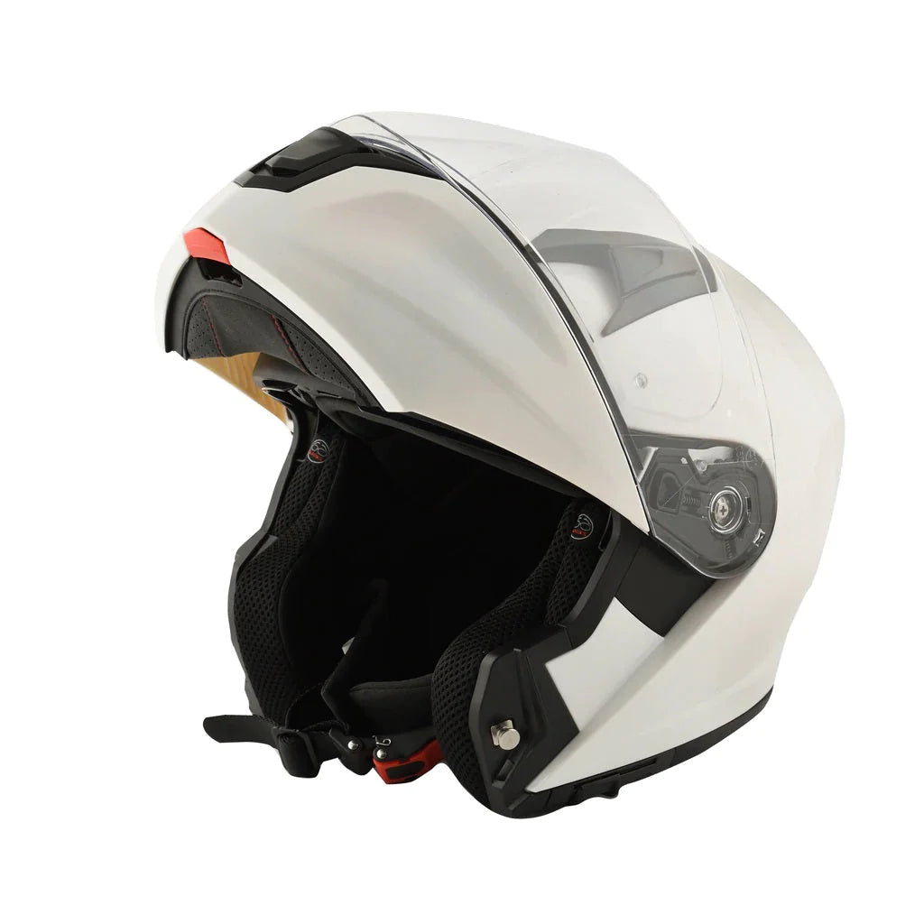 Casco moto modulare MPH RAPTOR - bianco
