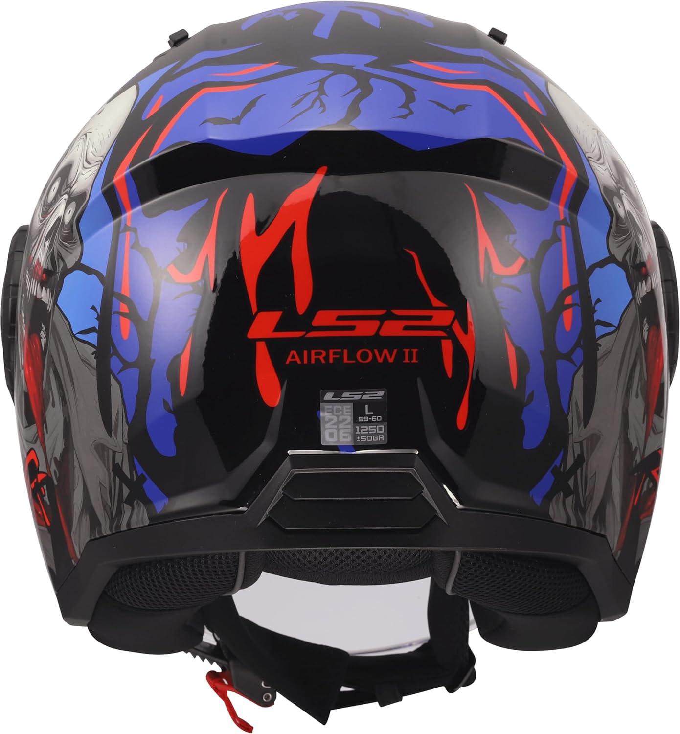 CASCO JET LS2 AIRFLOW II ZOMBIE II