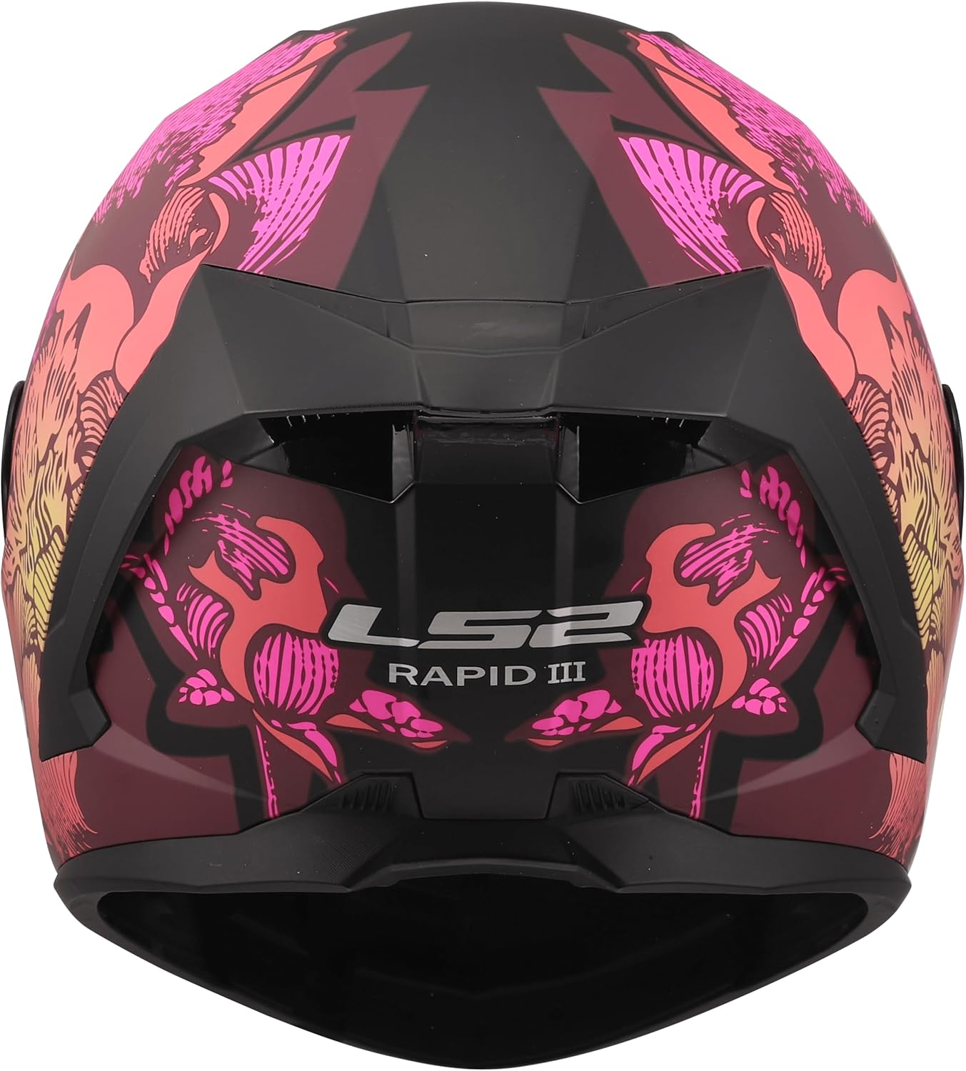 CASCO INTEGRALE LS2 RAPID III POPPIES