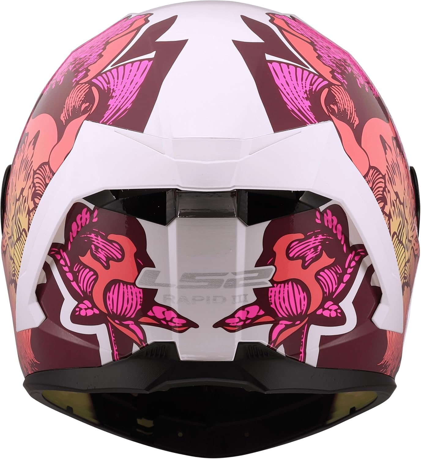 CASCO INTEGRALE LS2 RAPID III POPPIES