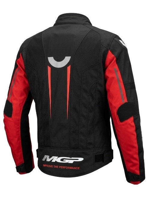 MESH TEXTILE MGP MAN JACKET - Nero - Rosso