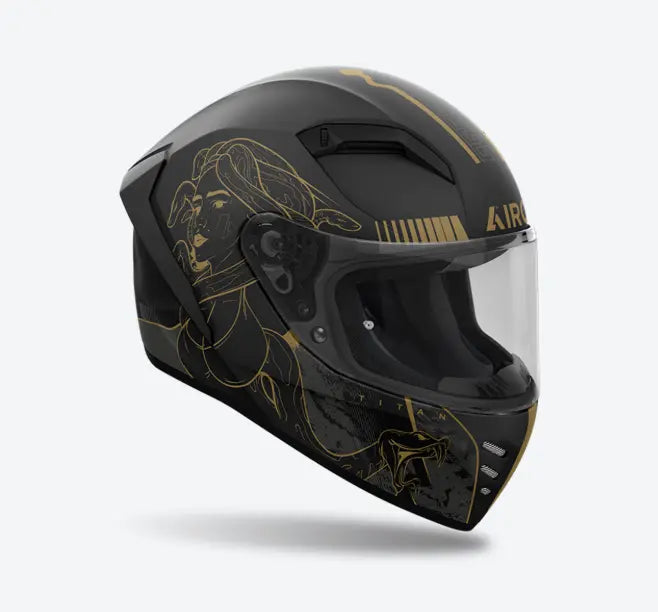 CASCO INTEGRALE AIROH CONNOR TITAN MATT