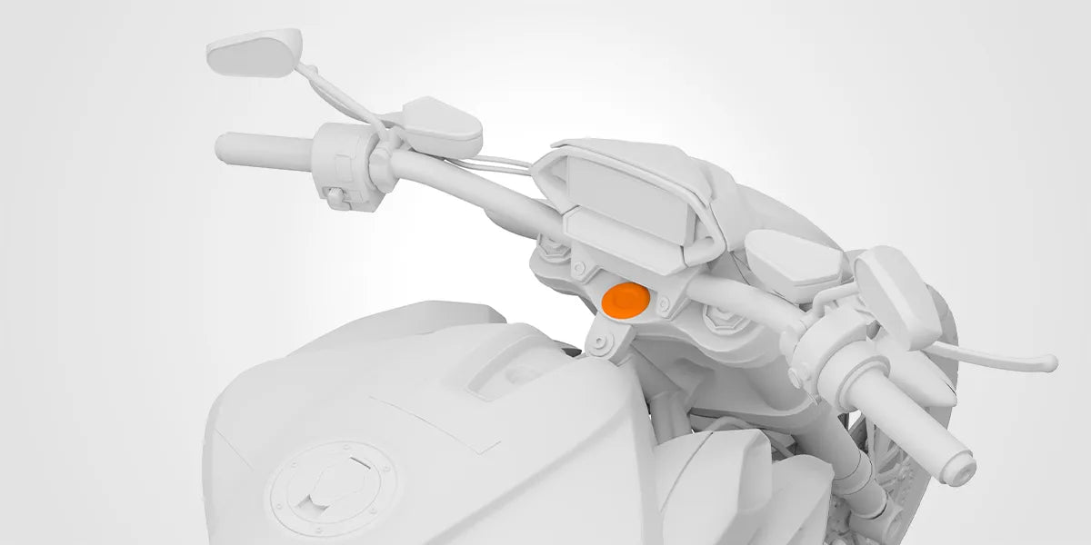 PHONE HOLDER FOR MOTORCYCLE STEM