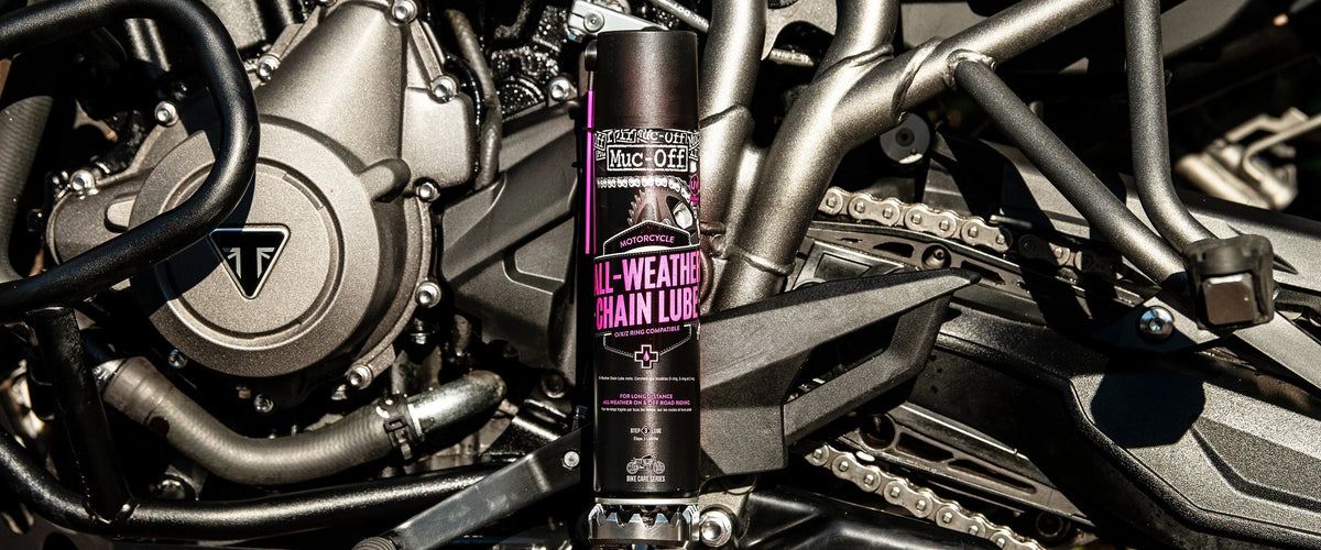 LUBRIFICANTE CATENA MOTO MUC-OFF ALL-WEATHER CHAIN LUBE 400ML