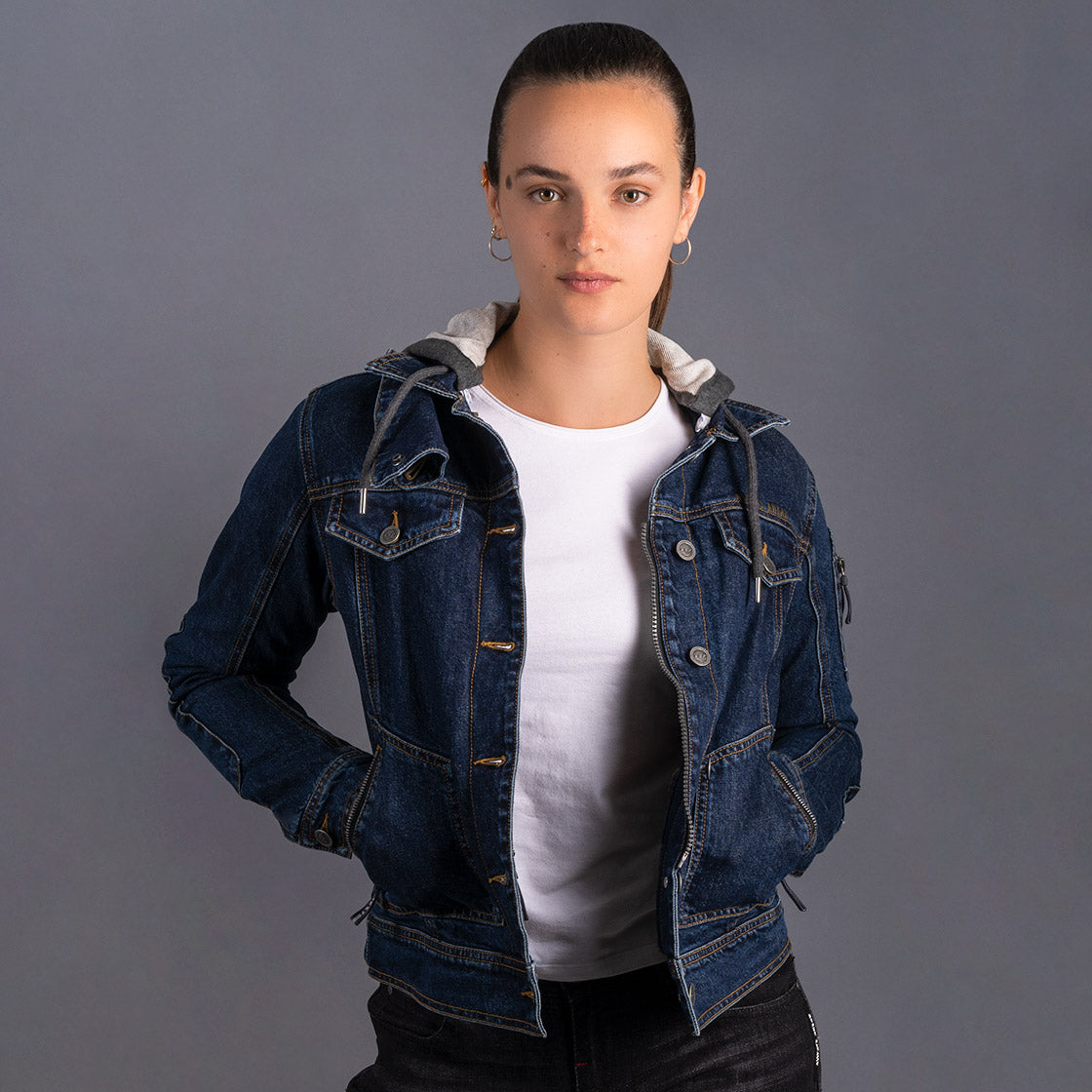 GIACCA IN DENIM LS2 OAKY DONNA