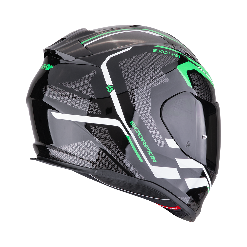 CASCO INTEGRALE SCORPION EXO-491 KRIPTA