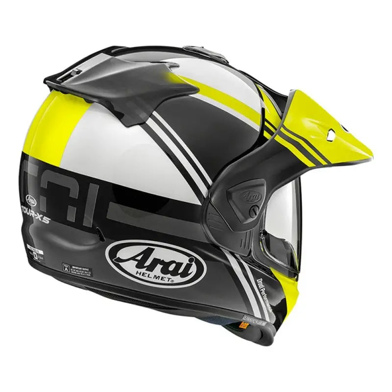 ARAI Tour-X5 Cosmic full face helmet - black/white/yellow