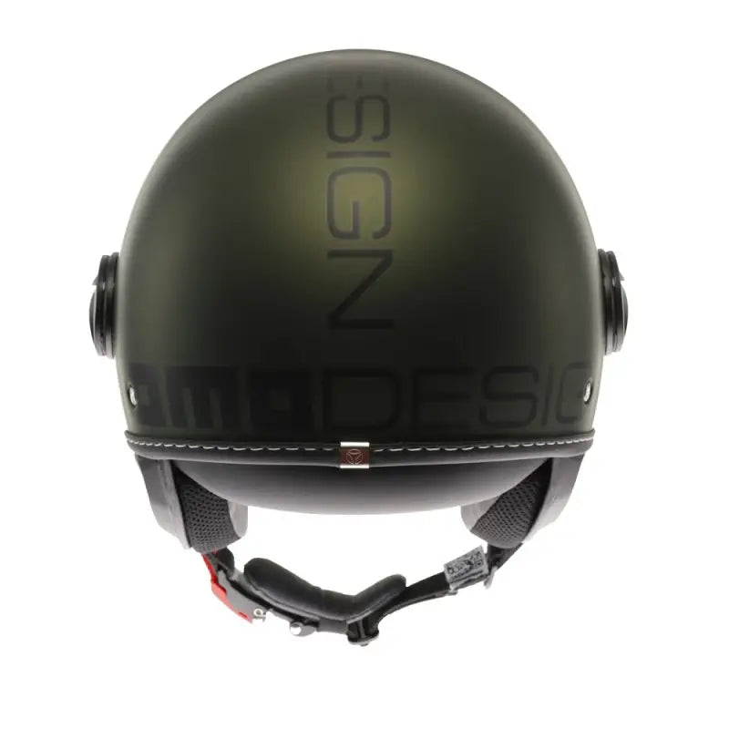Casco moto Momo Design FGTR EVO 22.06 - verde opaco/nero