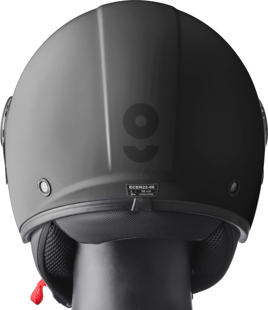 Casco Jet GMS Sesamo - Nero