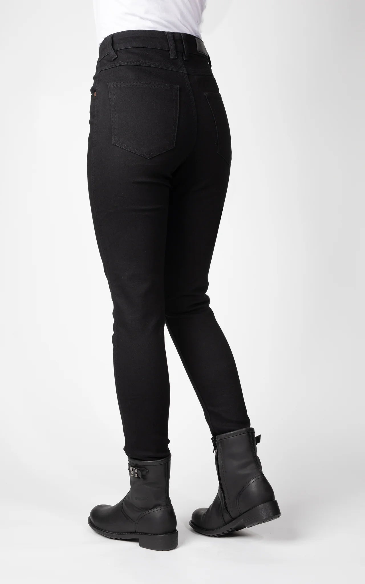 Jeans moto donna Bull-It TACTICAL ECLIPSE Slim Nero