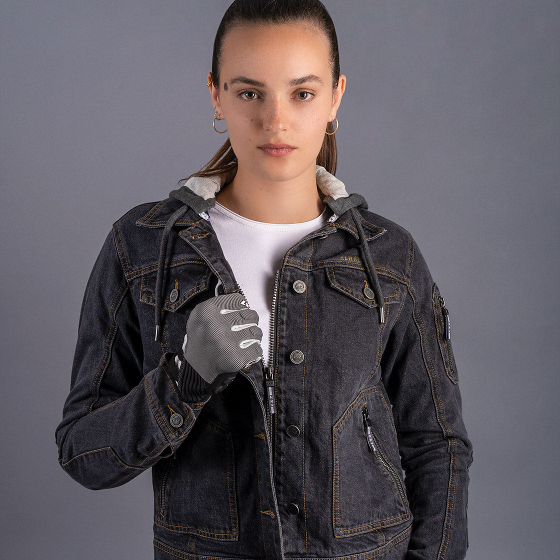 GIACCA IN DENIM LS2 OAKY DONNA