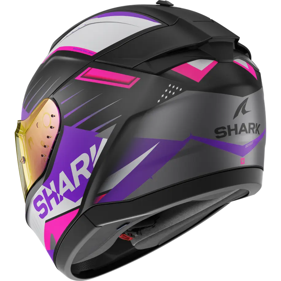 Casco integrale shark ridill 2 - Nero / Fucsia / bianco