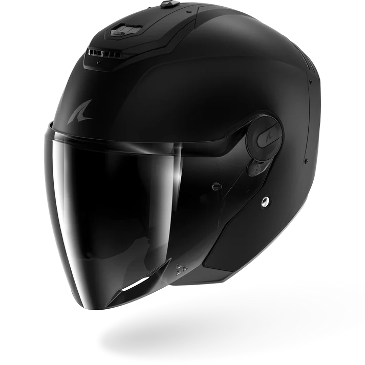 CASCO DEMI-JET SHARK RS JET CARBON DARK SHADOW