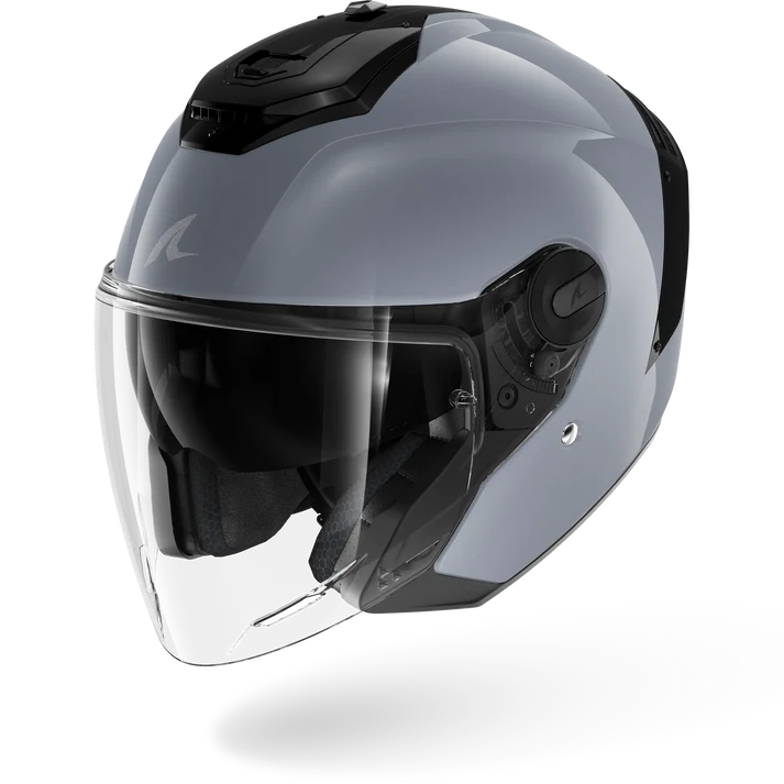 CASCO DEMI-JET SHARK RS JET BLANK
