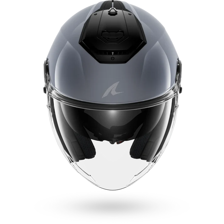 CASCO DEMI-JET SHARK RS JET BLANK