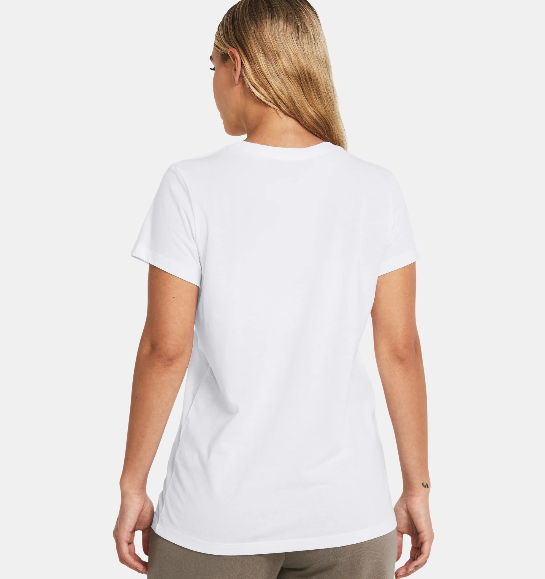 T-shirt donna Under Armour W SPORTSTYLE LOGO SS - Bianco