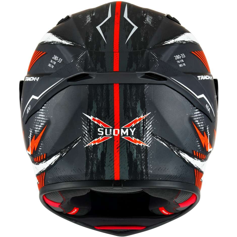 CASCO INTEGRALE SUOMY TRACK-1 404 MATT