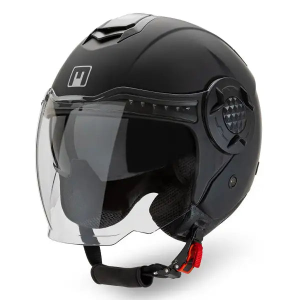 Casco moto jet DJ MPH - nero opaco