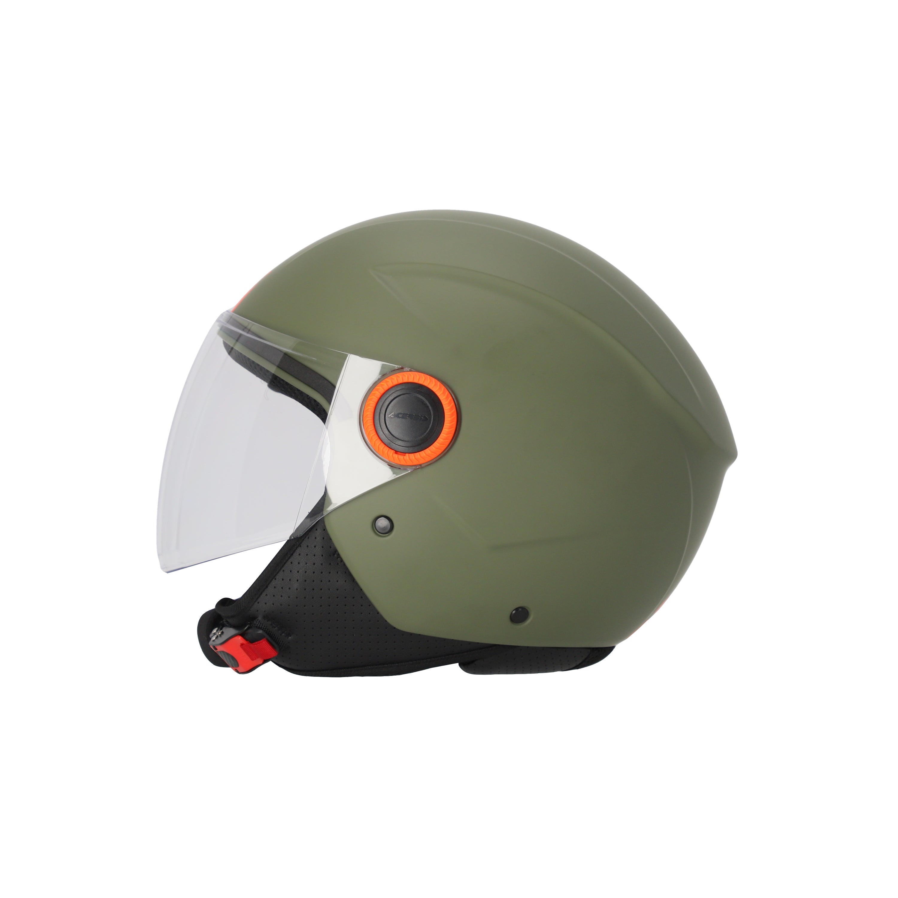 Casco Moto Jet Acerbis Brezza - Verde