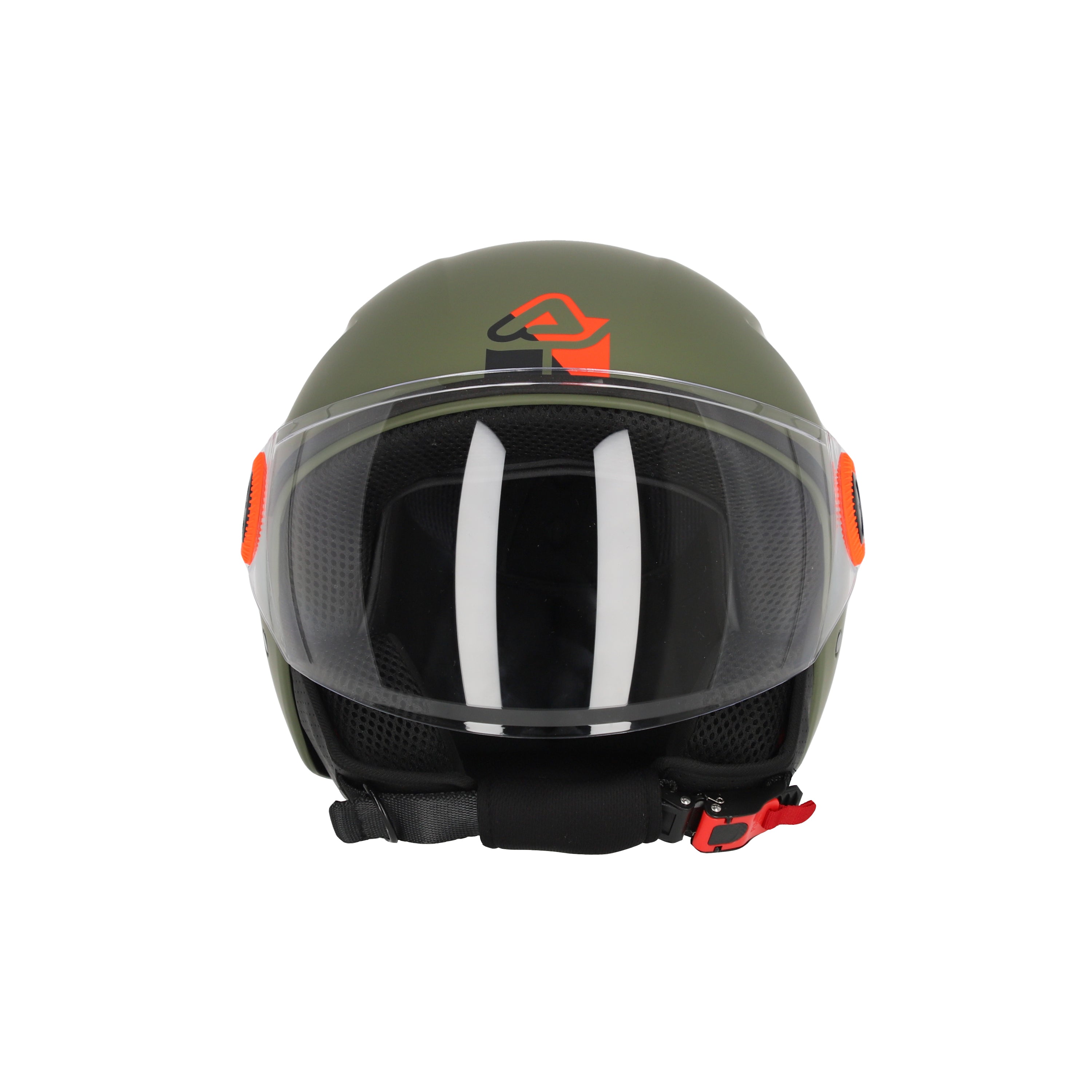 Casco Moto Jet Acerbis Brezza - Verde