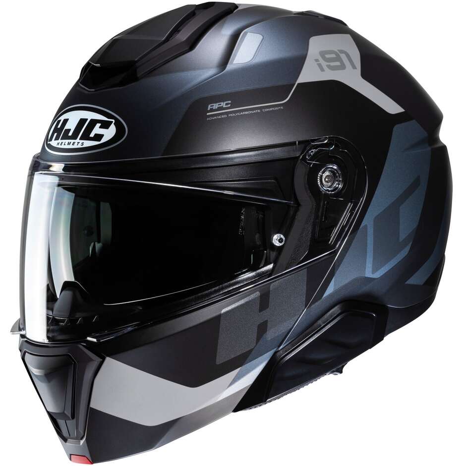 Casco modulare HJC i91 CARST MC5SF doppia omologazione - Nero Grigio –  Aventurx EU