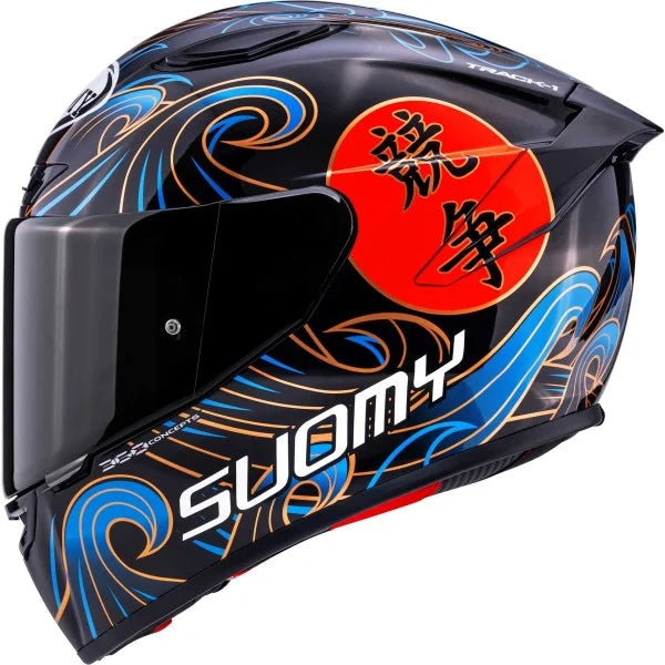 CASCO INTERGRALE SUOMY TRACK-1 WAVES