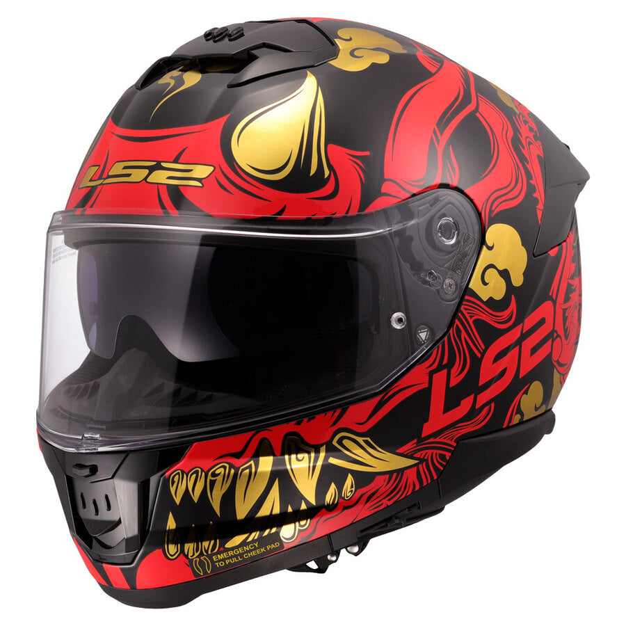 CASCO INTEGRALE LS2 STREAM II DRAKO