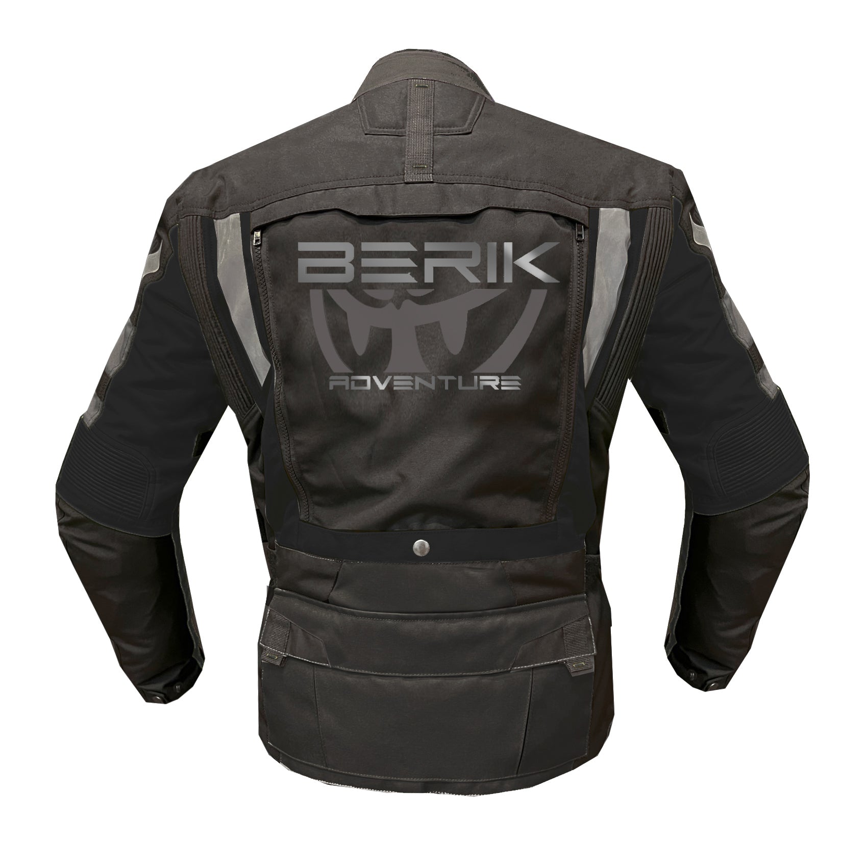 Berik NJ-203328 Touring Winter Jacket - Black/Red