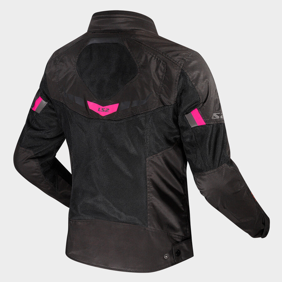 Giacca LS2 Garda Air Lady - Nero / Rosa