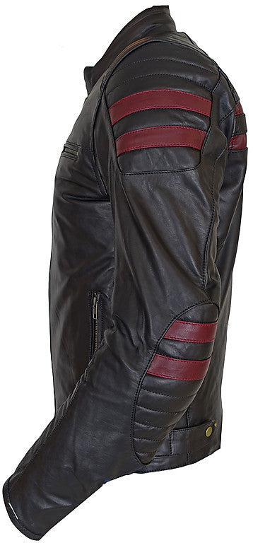 GIACCA IN PELLE PREXPORT OLD STRIPES