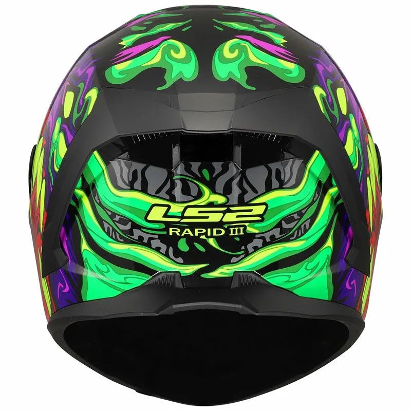 CASCO INTEGRALE LS2 RAPID III LYCANT