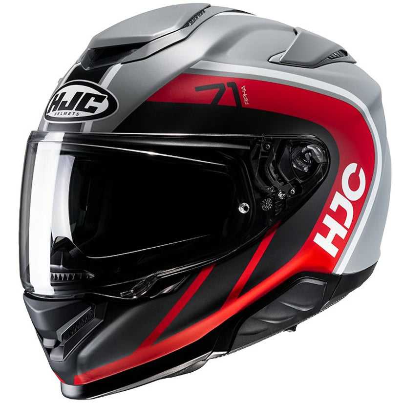HJC RPHA 71 MAPOS full-face helmet - grey/red/black