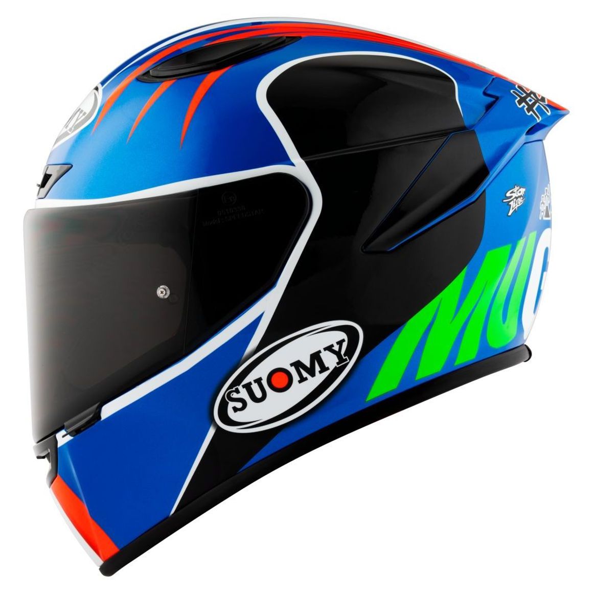 CASCO INTEGRALE SUOMY TRACK-1 PECCO MUGELLO 2022